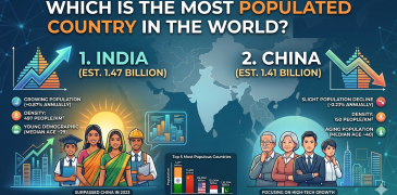 Which is the most populated country in the world