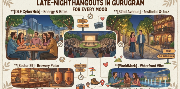 Late-night hangout places in Gurgaon