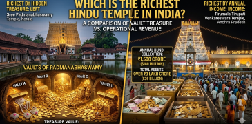 Which is the richest hindu Temple in India