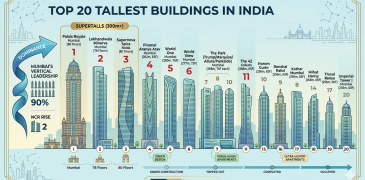Top 20 Tallest Building in India
