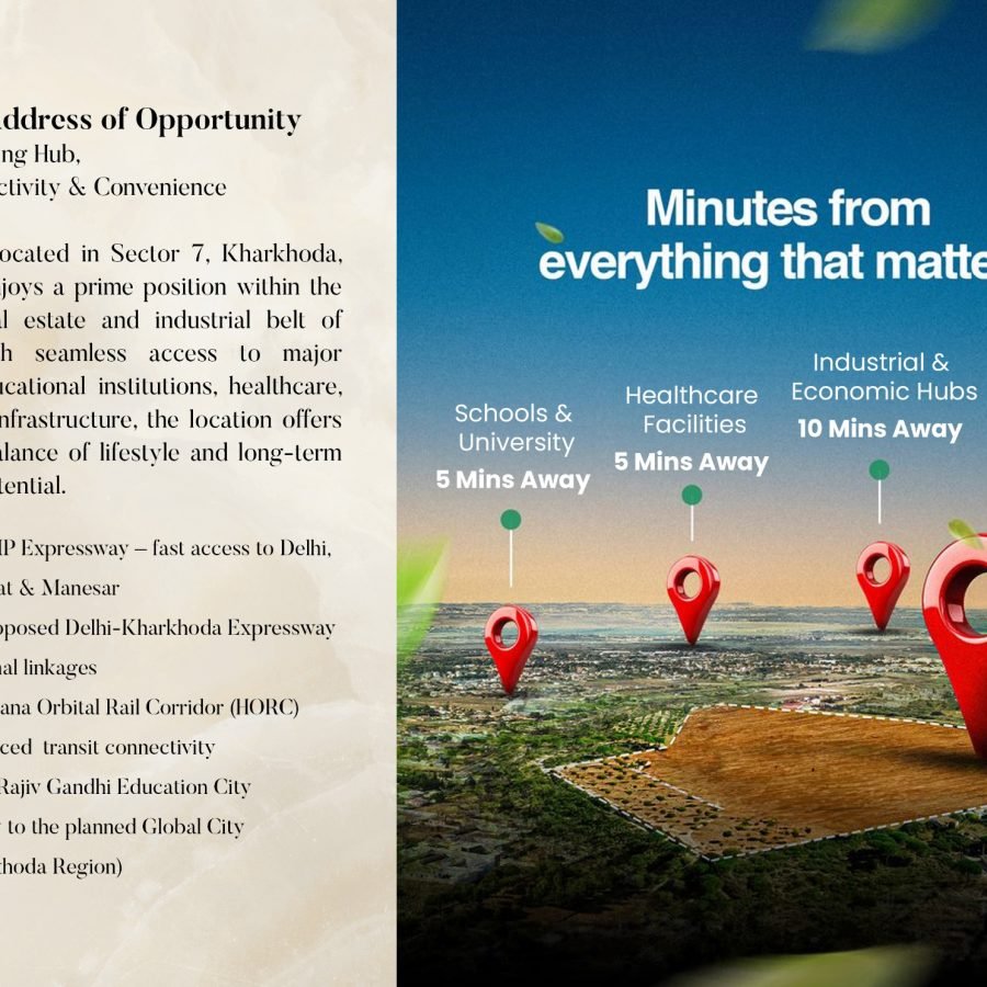 Grace County is a Premium DDJAY Residential Plots and Floors Living In Sector 7, Kharkhoda Sonipat Haryana (19)