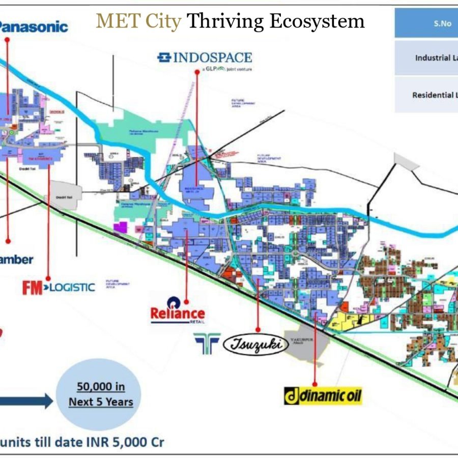 Reliance Met City Plots Residential Master Plan