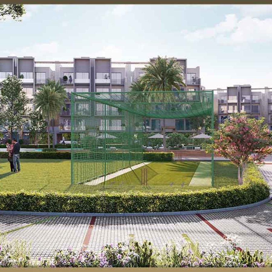Smart World Orchard Cricket-Pitch