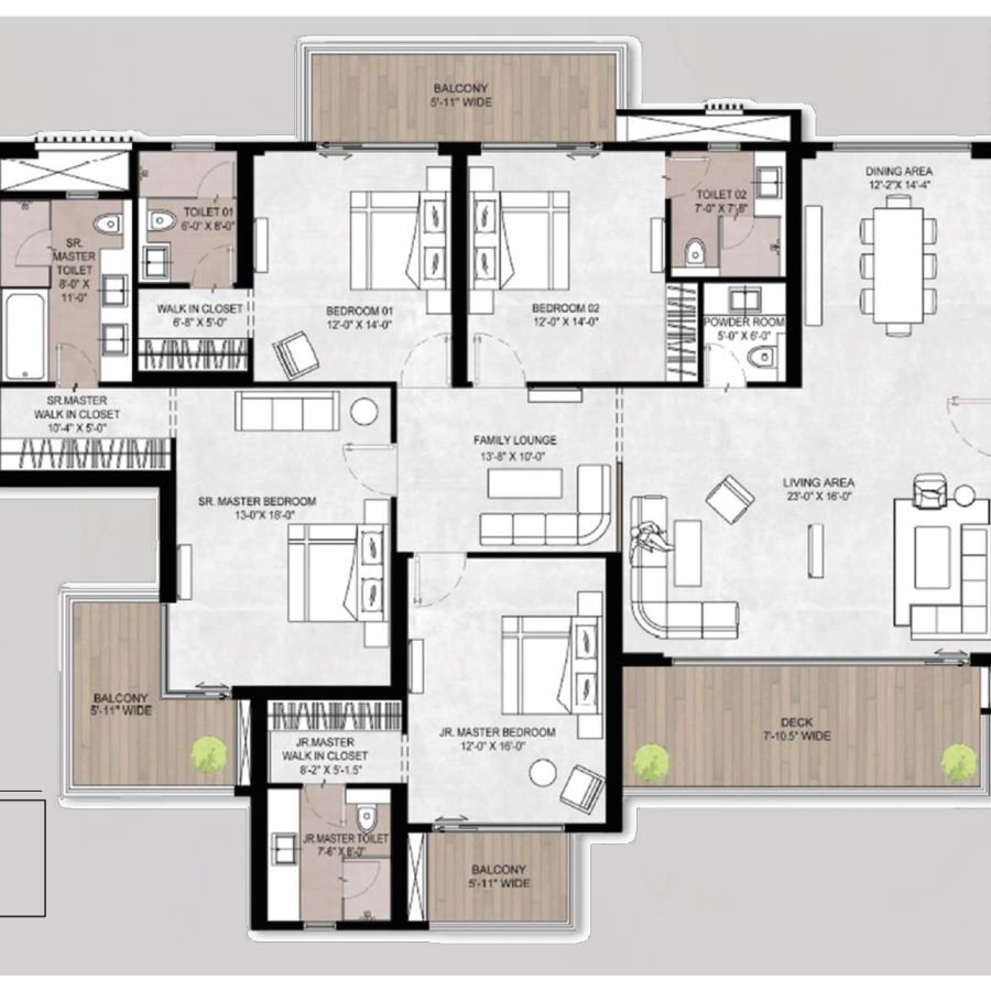 The Legacy by Silverglades - Presentation_Floor Plan (2)