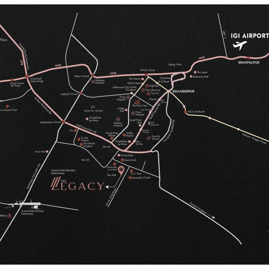 The Legacy by Silverglades - Presentation_Location Map